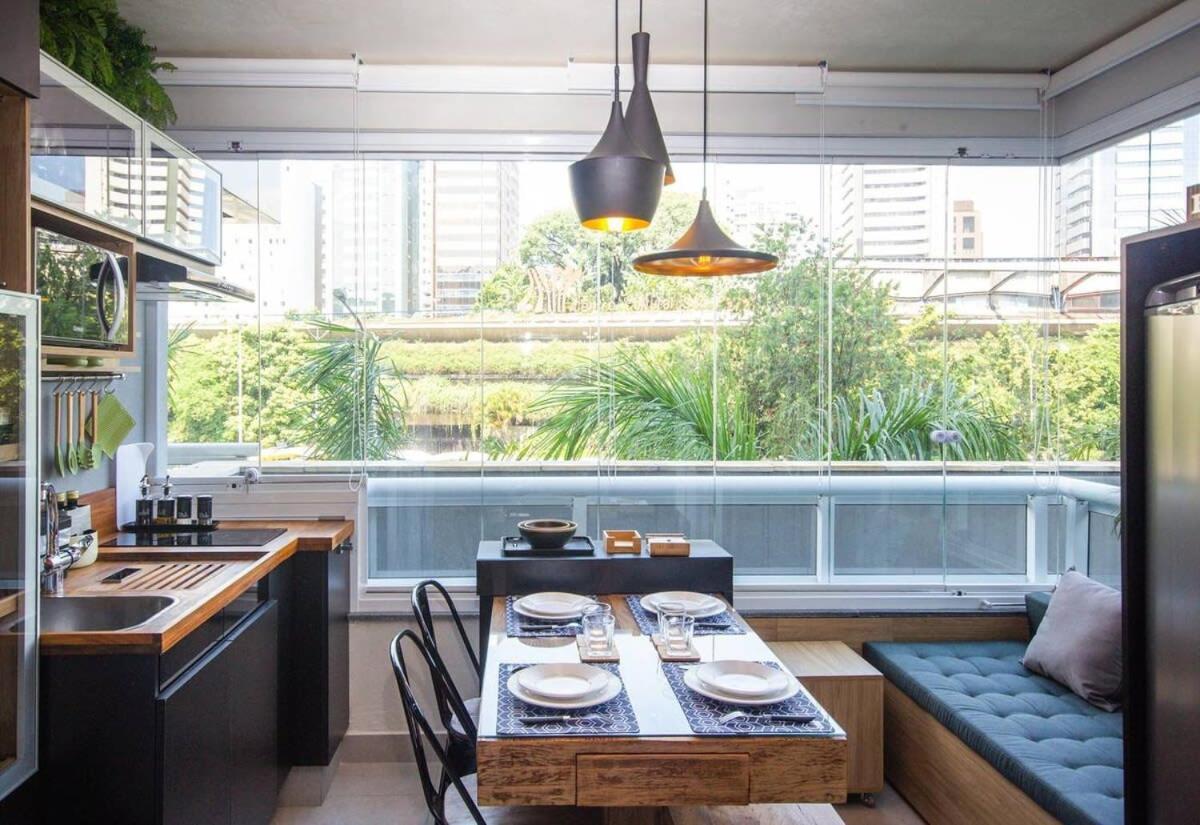 Bhomy Paulista Incrivel Cozinha Avarandada Bp22 サンパウロ エクステリア 写真